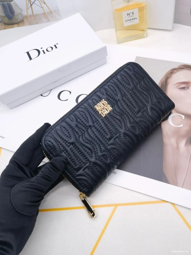 Dior Elegant Wallets Purse 86136 Christian 0629